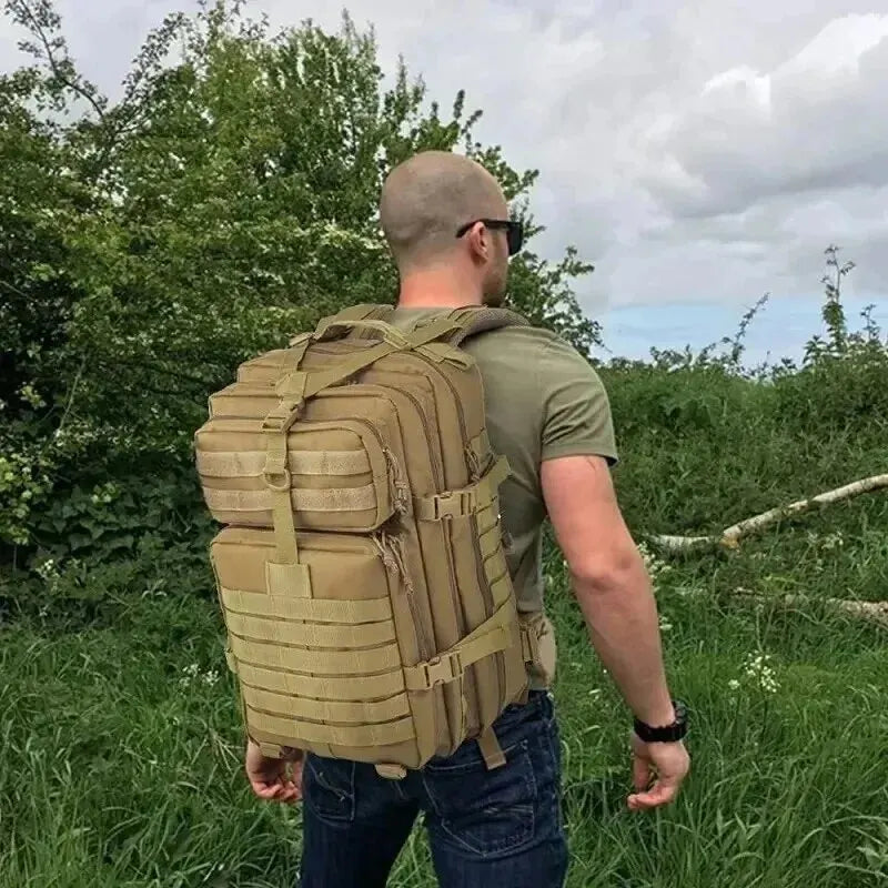 Z Mochila Militar Tática Impermeável 50 Litros Y