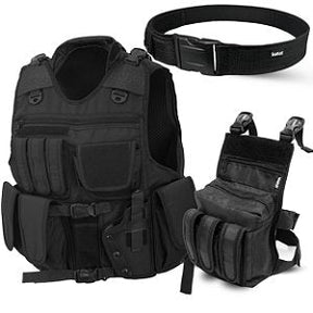 Kit Tático Operacional Colete Tático + Calça + Cinto NA